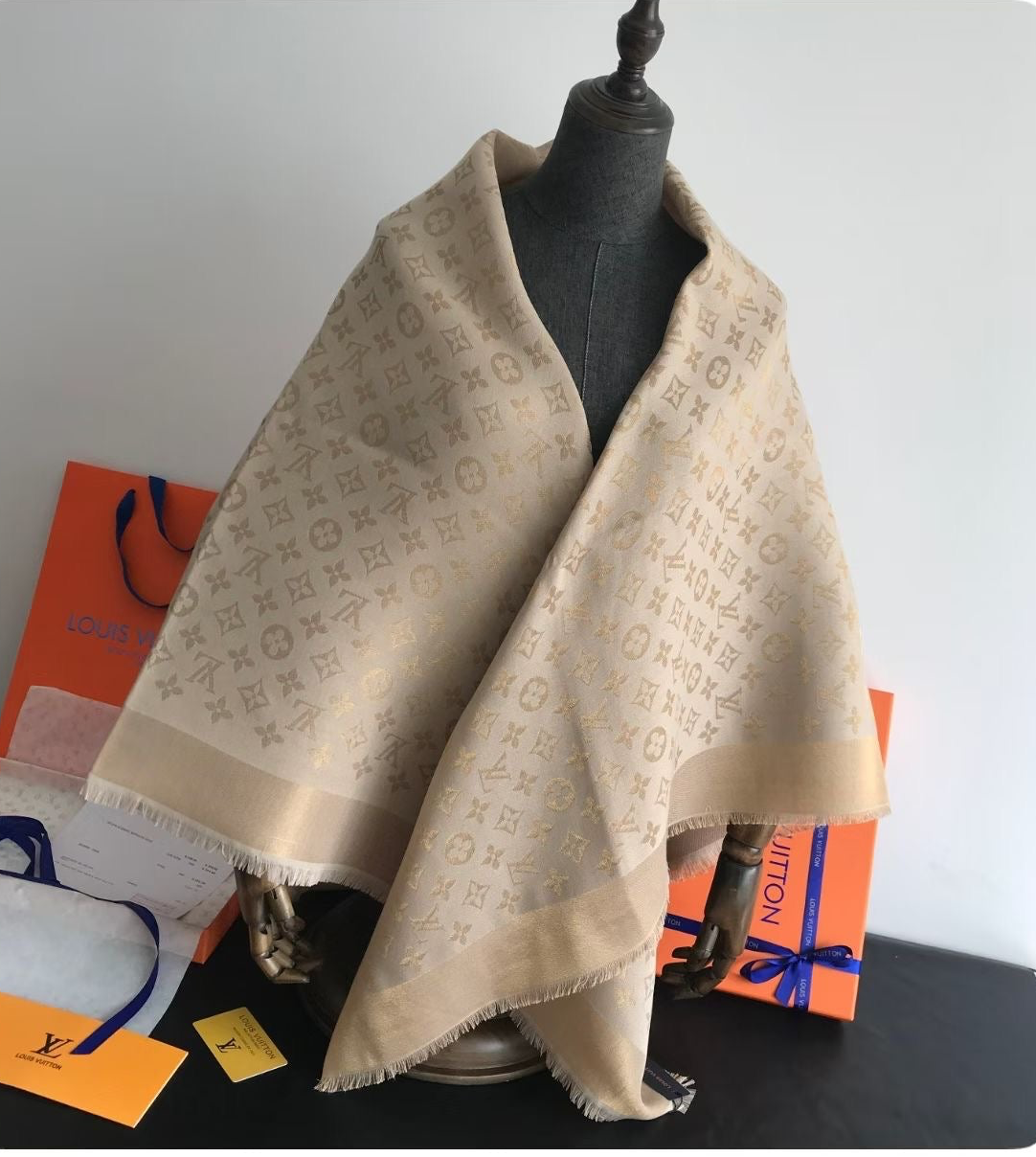 LV Nude Scarf