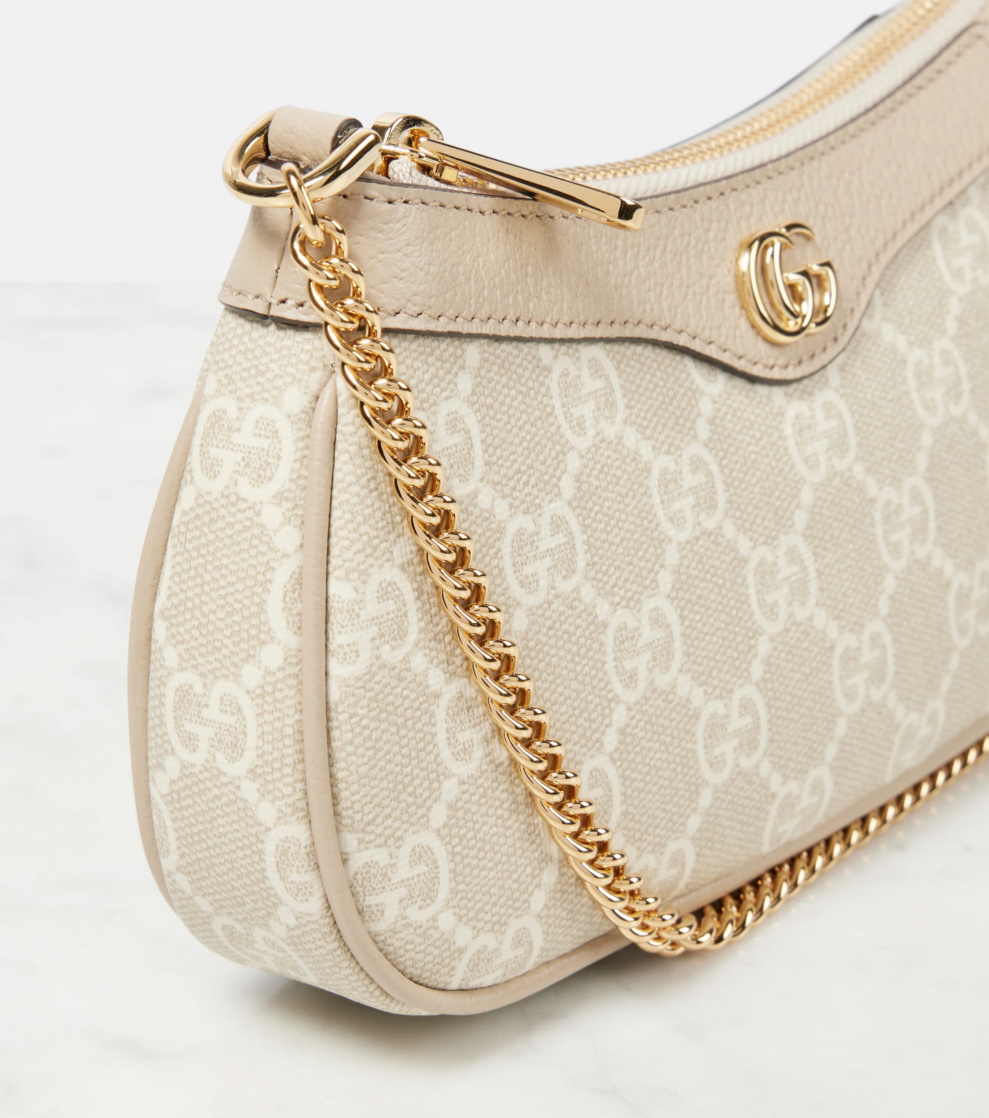 THE OPHIDIA BAG MINI SHOULDER BAG - NUDE - HIGHEST QUALITY