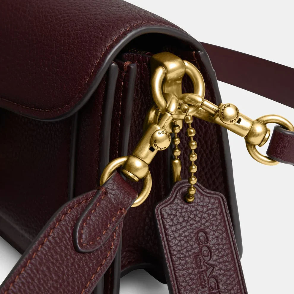 THE TABBY MINI BAG 2O - BURGUNDY