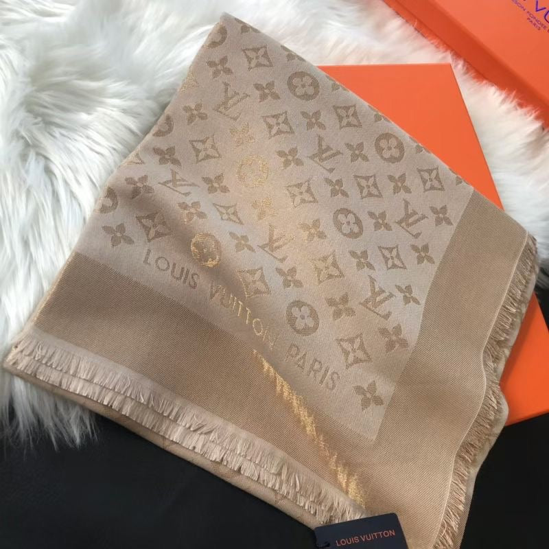 LV Nude Scarf