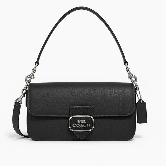 MORGAN SHOULDER BAG - BLACK
