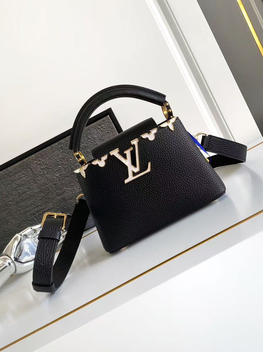 CAPUCINES MINI BAG - BLACK