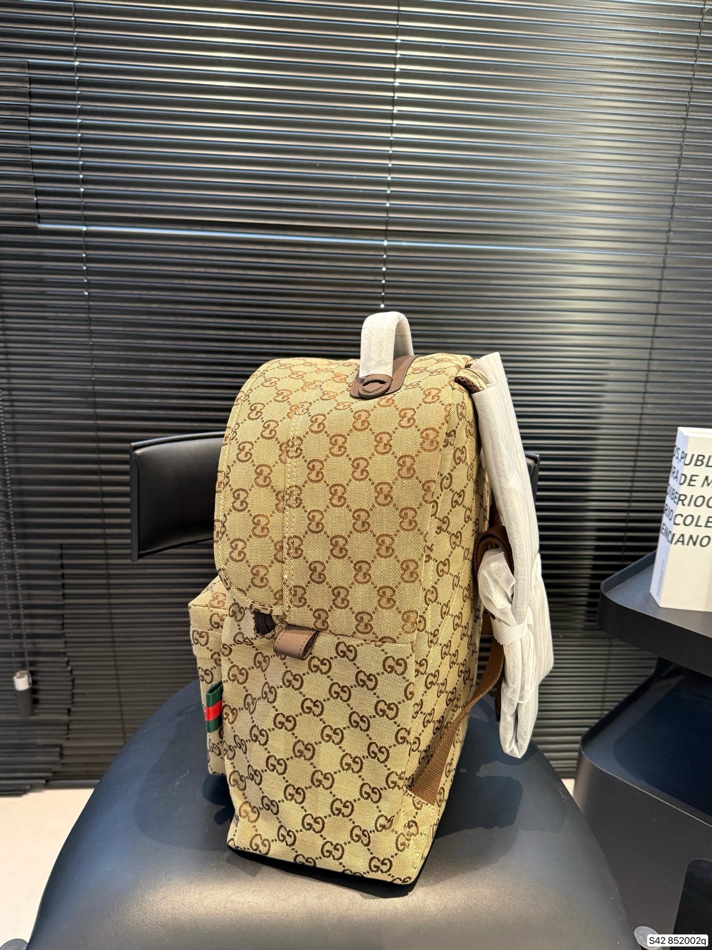 GG MONOGRAM BACKPACK