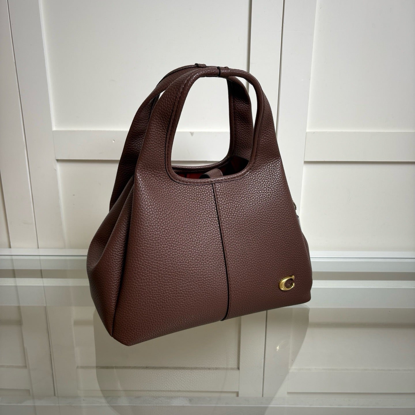 THE LANA BAG - BURGUNDY