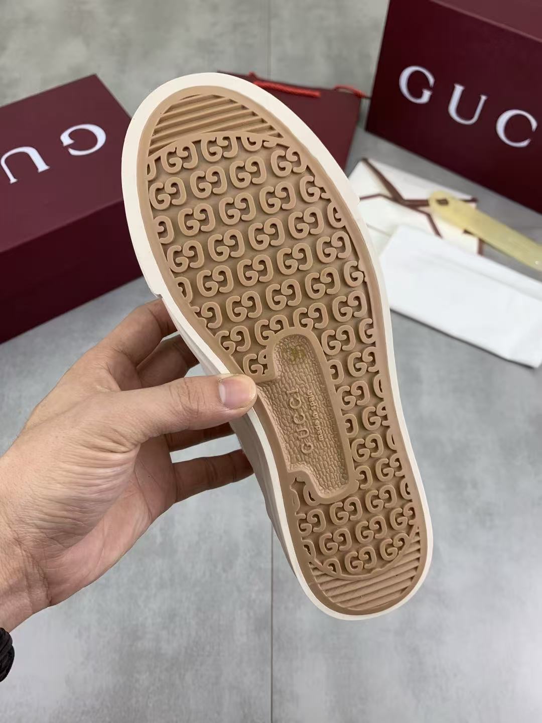 GG PLATFORM LOW TOP - UNISEX