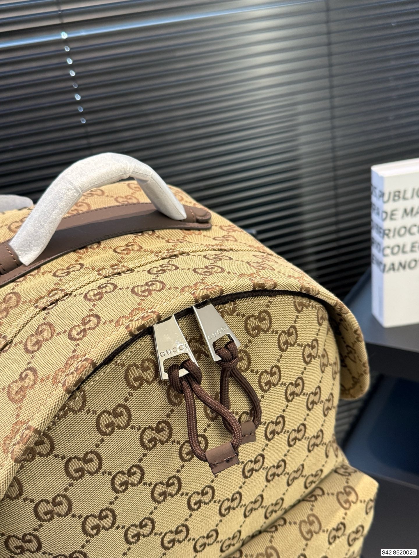 GG MONOGRAM BACKPACK