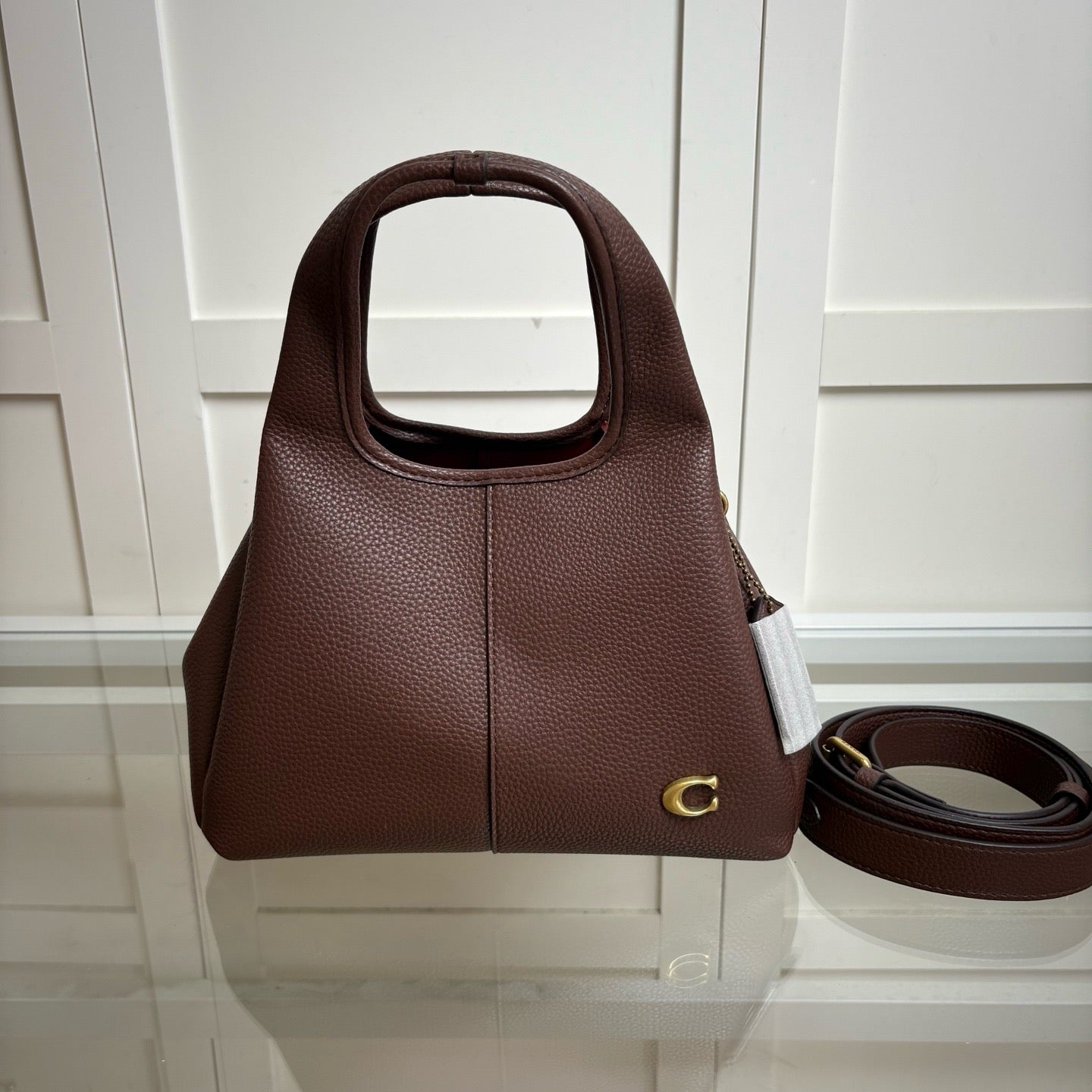 THE LANA BAG - BURGUNDY