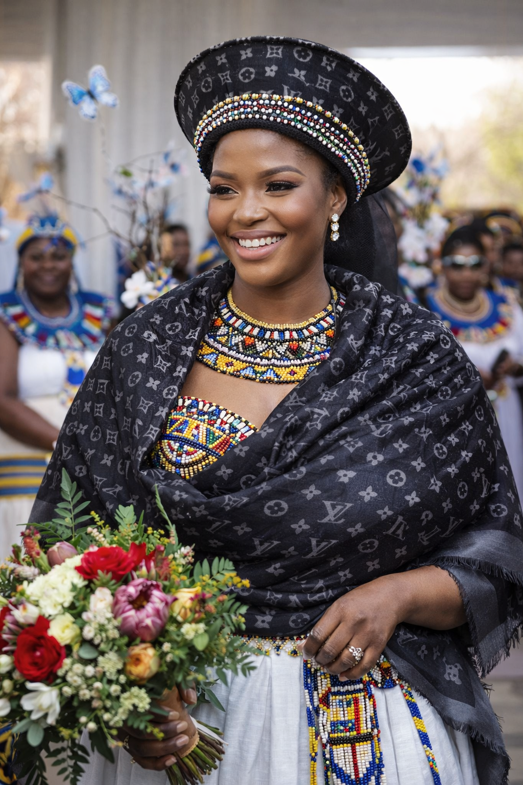 MOONLIGHT SHAWL - BLACK