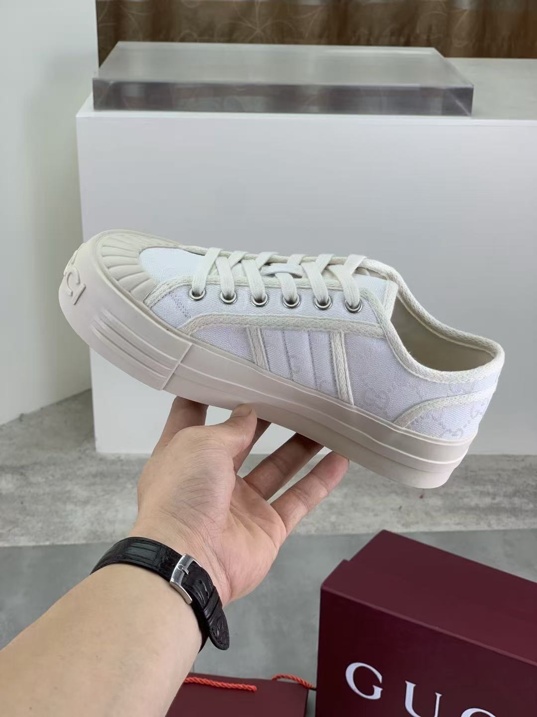 GG PLATFORM LOW TOP - UNISEX