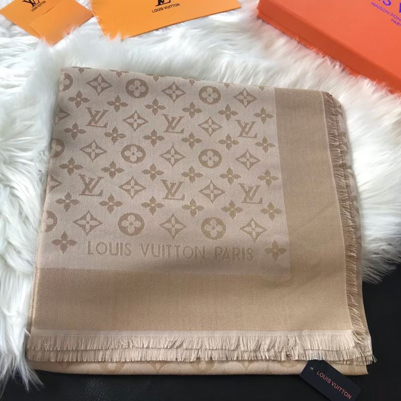 LV Nude Scarf