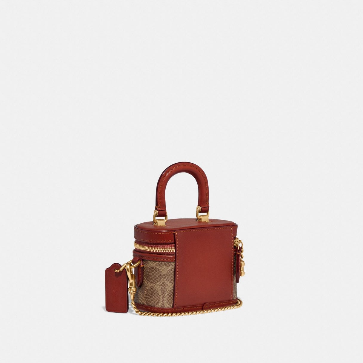 TRAIL CROSSBODY MINI BAG - BROWN