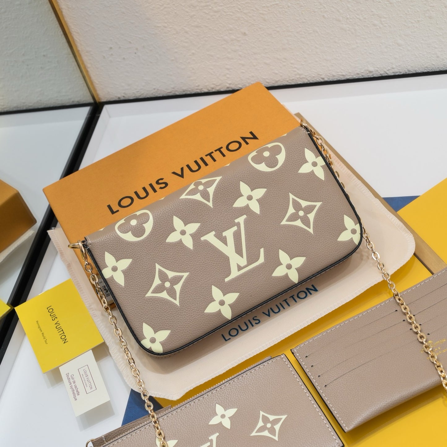 FELICIE POCHETTE BAG - TOURTERELLE GRAY