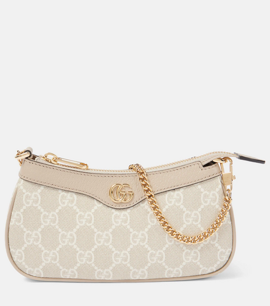 THE OPHIDIA BAG MINI SHOULDER BAG - NUDE - HIGHEST QUALITY