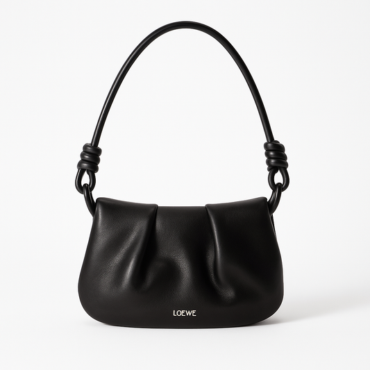 THE BLACK PASEO SATCHEL BAG