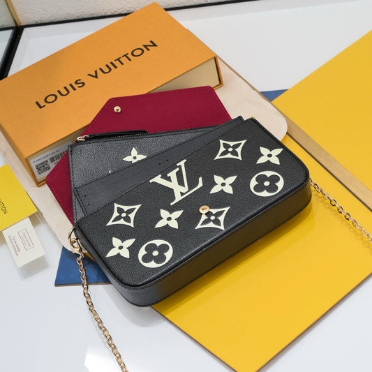 FELICIE POCHETTE BAG - BLACK