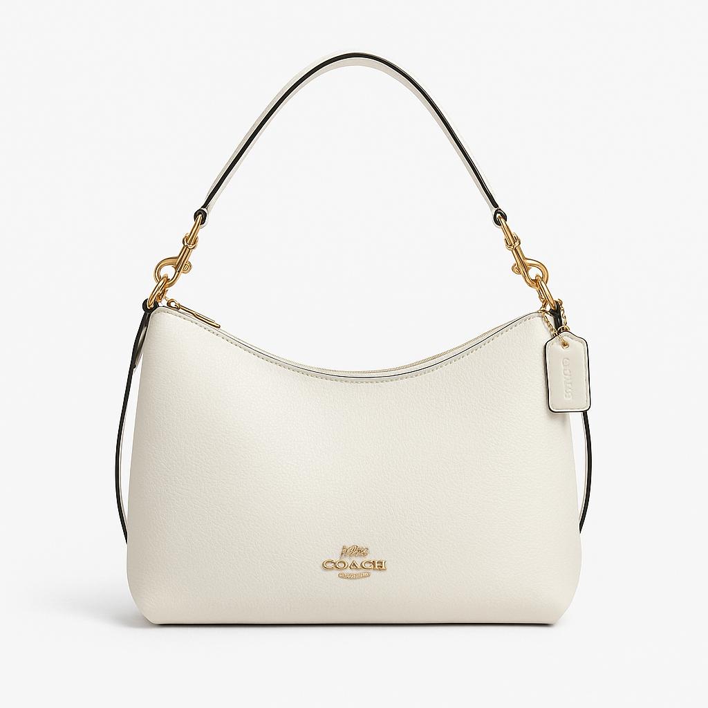 LAUREL SHOULDER BAG - WHITE