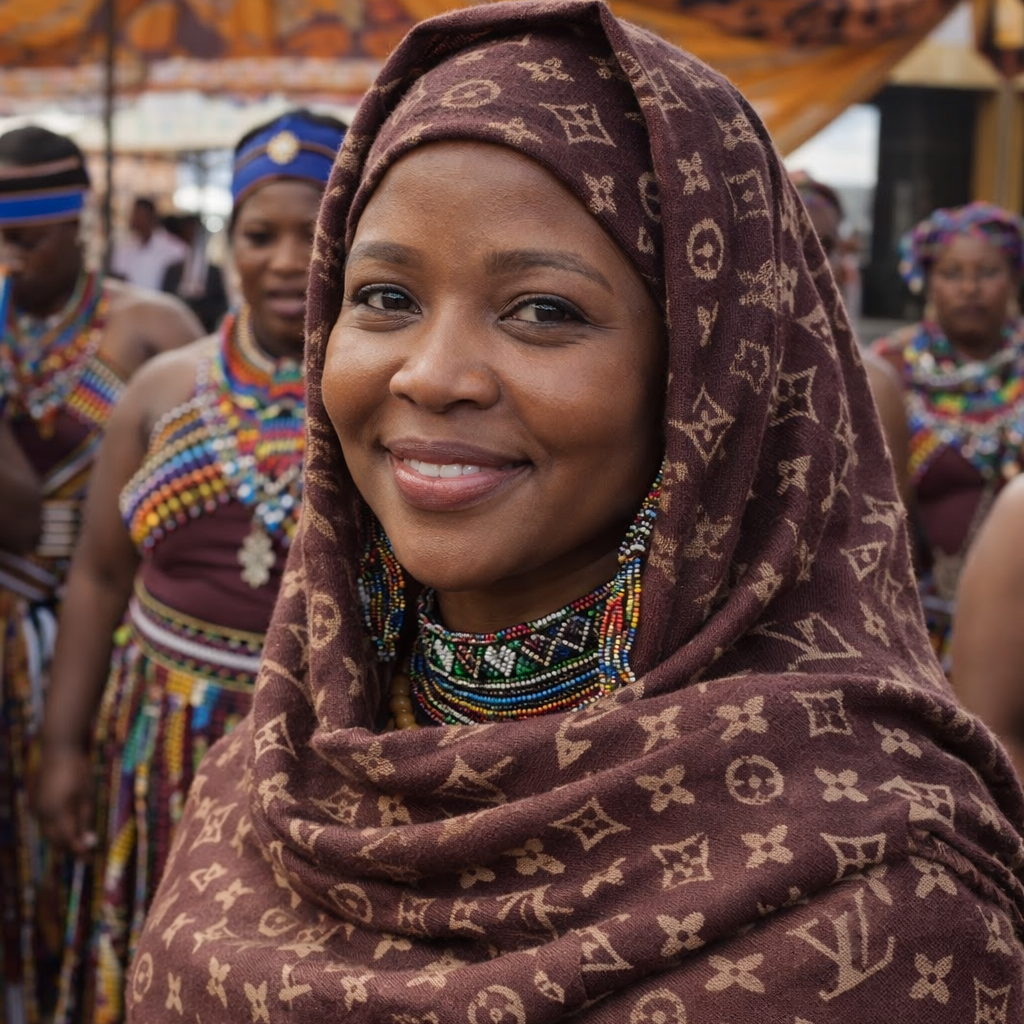 MOONLIGHT SHAWL - BROWN