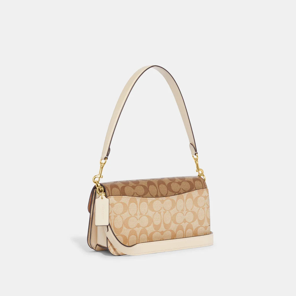 THE MORGAN SHOULDER BAG - SIGNATURE CANVAS