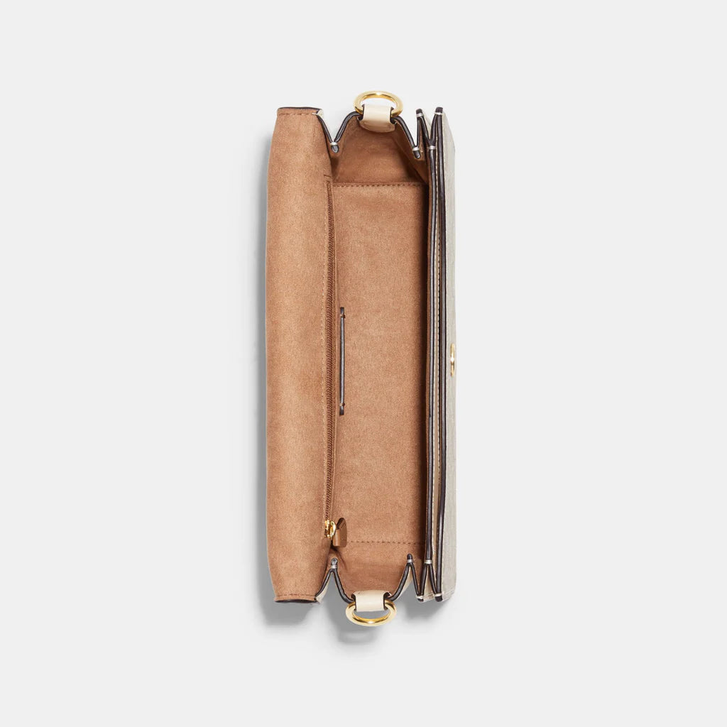 THE MORGAN SHOULDER BAG - SIGNATURE CANVAS