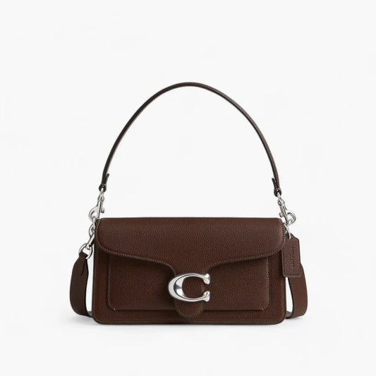 THE BROWN TABBY BAG - SILVER